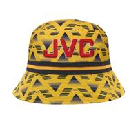 fan originals Arsenal Bucket Hat 1991 Away Kit Colours Yellow L/XL