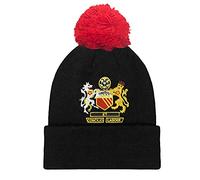 fan originals Bobble Hat Manchester Crest in United Black Colours