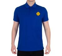fan originals Leeds Polo Shirt Adults Royal Smiley Large
