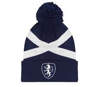 fan originals Scotland Hat Retro Football Bobble Saltire Flag Blue/White