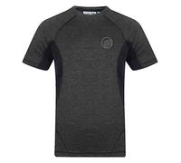 fan originals T-Shirt Poly Mens Black Marl 3XL