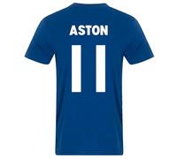 fan originals United 1968 European Colours Aston 11 T-Shirt Blue Medium