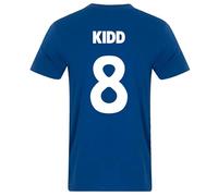 fan originals United 1968 European Colours Kidd 8 T-Shirt Blue XL