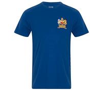 fan originals United 1968 European Colours Manchester Crest T-Shirt Blue XXL