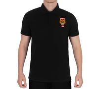 fan originals United Wembley 1958 Crest Polo Shirt Black Large