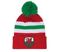 fan originals Wales Hat Retro Football Bobble Embroidered