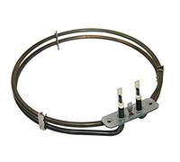 Fan Oven Element to fit Logik LBLFANX17 LFSTC50W LFTC50A12 LFTC50W16 LFTC60B16 DE56C0801E1302D Oven and Cooker Including LDOI60X17 Electric Induction Hob Model 2000W