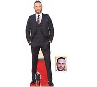 Fan Pack - Tom Hardy 2018 Blue Shirt Lifesize and Mini Cardboard Cutout/Standup - Includes 8x10 Star Photo