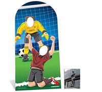 Fan Pack - World Football Tournament Cup Lifesize Footballer Stand-in Cardboard 2D Standup/Cutout Plus 20x25cm Photo