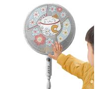 Fan protection cover - Safety fan covers | Cartoon level fan dust protection | Ventilate body for the protection of the fan