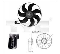 New Fan, radiator for AUDI SEAT VW:A3,TT,LEON,BEETLE,BORA I 1J0959455S