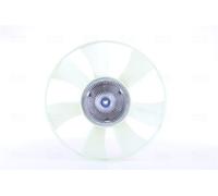 Clutch, radiator fan NISSENS 86220 For VW