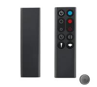 Fan Remote Control for Dyson, Replacement Remote Control Compatible with Dyson Air Purifier Hot+Cool Bladeless Tower Fan AM09, Black (966538-04)