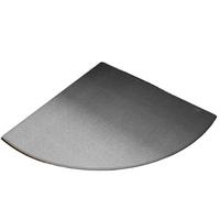 Fan Shaped Kitchen Carpet, Waterproof, Anti Slip, And Anti Fouling Floor Mat, Extremely Simple Home Decoration Products(Grey,90x90cm)