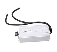 Fan Speed Controller, High Power 2.2KW 380V 3Phase AC Motor Governor with Stepless Speed Control for Industrial Fans and Air Conditioning Systems Aluminum Alloy Construction