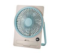 Fan - Ultra Silent Portable Fan with Phone Holder - Portable Electric Personal Table Fan with Digital LCD Display, Hanging and Standing, for Home, Office, Bedroom