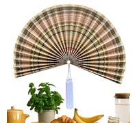 Fan Wall Art, 40 Inch Hanging Foldable Wall Decorations | Decorative Wall Fans with a Tassel | for Your Home, Living Room, the Bed, Student Room, Office, Hotel, Rest