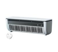 Fan - Wall Fan - Ventilator Device with Wireless Charging Cooler Function - for Space Optimization Indoor Outdoor Dorm RV Camping Travel Gym Bathroom Tabletop