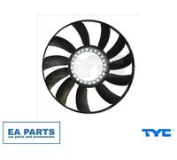 Fan Wheel, engine cooling for AUDI A4 A6 CABRIOLET TYC 802-0056-2