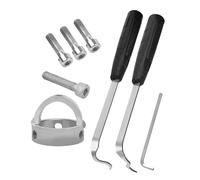 Fan Wheel Puller - Range Hood Cleaning Tool Range Hood Puller Dismantling Extractor | User-Friendly Tool For Cleaning Grease Fan Motor Of Industry Restaurant Household Canteen Commercial Wit