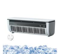 Fan with Air Conditioner - Portable Air Conditioner Fan - Space Cooler Wireless Charging Three-Speed for Home Kitchen Dorm Indoor Outdoor Travel RV Bathroom Gym Camping