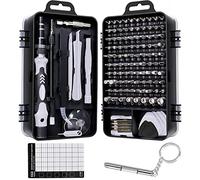 FANACAN 130in1 Precision Screwdriver Set, Magnetic Small Screwdriver Set, Electronic Repair Tool Kit, Compatible with iPhone, MacBook, Laptop, PC, Tablet, Phone, Computer, PS4, PS5, Switch (Grey)