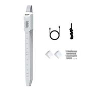 Fanao Mini Saxophone Digital Electronic Mini Woodwind Instrument for Imitation Various Sounds Such as Flute - White