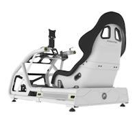 Fanatec Clubsport Racing Sim Cockpit with GT Cockpit Seat - White