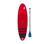 Fanatic Fly Air 10'8" Pure Inflatable SUP Stand Up Paddle Boarding Package Red - Board, Bag, Pump & Paddle - Lightweight