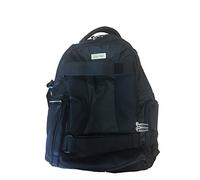 Fanatic Hawk Padded Nylon Backpack for 17 inch Laptop - Black