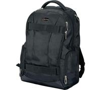 Fanatic Hawk Padded Nylon Backpack for 17 inch Laptop - Black