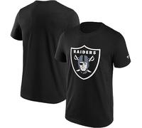 Fanatics Men's NFL Las Vegas Raiders Primary Logo Graphic T-Shirt, Black/White, XXL