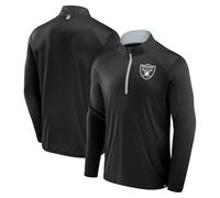 Fanatics Las Vegas Raiders NFL Half-Zip Sweatshirt black - L
