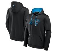 Fanatics Men's Black Carolina Panthers Defender Pullover Hoodie