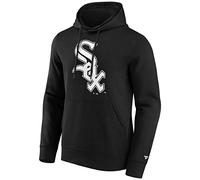 Fanatics Men's MLB Mid Essentials Crest Graphic Hoodie, Black (White Sox) 1311m, L