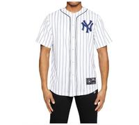 Fanatics New York Yankees MLB Supporters Mesh Jersey Shirt - S White