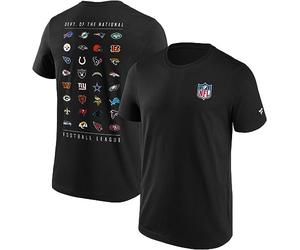 Fanatics NFL All Team Logo Men's T-Shirt Black NFL Sport, black, 3XL