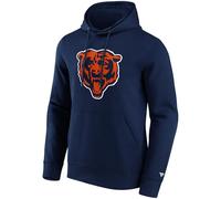 Fanatics NFL Chicago Bears Hoodie Logo Primary Graphic Hooded Sweater, blue, XL