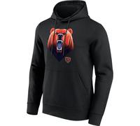 Fanatics NFL Fleece Hoody - ILLUSTRATION Chicago Bears - XL Black