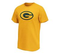 Fanatics - NFL Green Bay Packers Mono Premium Graphic T-Shirt - Yellow Colour Yellow, Size L, yellow