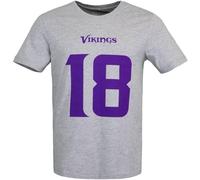 Fanatics NFL Justin Jefferson Minnesota VikingsName & Number T-Shirt, gray, XL