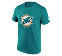 Fanatics NFL Miami Dolphins Primary Logo Graphic T-Shirt Farbe Blau, Größe M, Blue, M
