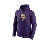 Fanatics - NFL Minnesota Vikings Primary Logo Graphic Hoodie, Purple, L