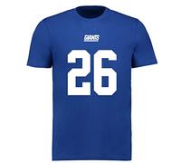 Fanatics NFL New York Giants Saquon Barkley Name Number Graphic T-Shirt Blue