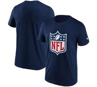 Fanatics - NFL Shield Primary Logo Graphic T-Shirt Colour Blue, blue, XL