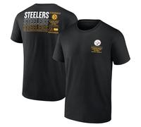 Fanatics NFL Shirt - Repeat Stats Pittsburgh Steelers - M Black