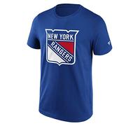 Fanatics - NHL New York Rangers Primary Logo Graphic T-Shirt Colour Blue, blue, S