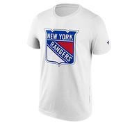 Fanatics - NHL New York Rangers Primary Logo Graphic T-Shirt Colour White, White, XXL