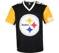 Fanatics Recovered NFL Team Colour Block Jersey, Pittsburgh Steelers, L