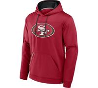 Fanatics San Francisco 49ers Defender Dotted NFL Hoody red